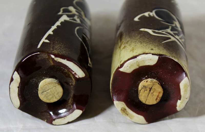 Crescent Ware - Cango caves - salt & pepper shakers
