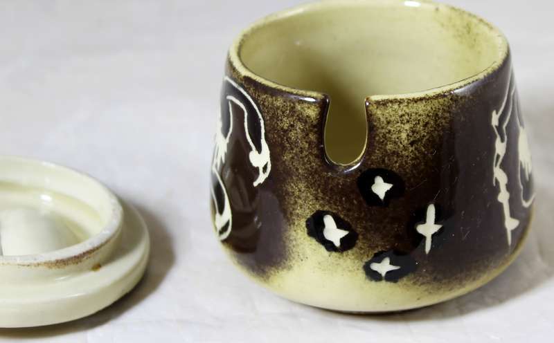 Crescent Ware - Cango caves - sugar bowl