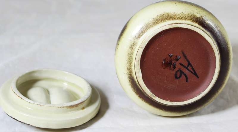 Crescent Ware - Cango caves - sugar bowl