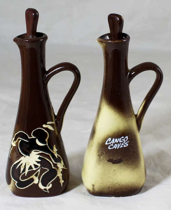 Crescent Ware - Cango caves - vinegar & oil dispensers