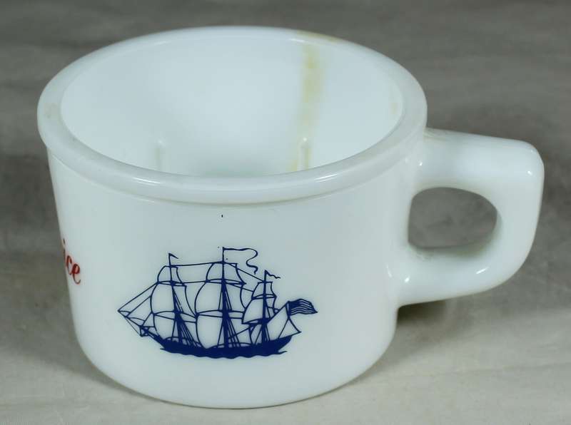 Old Spice shaving cup