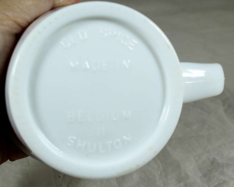 Old Spice shaving cup