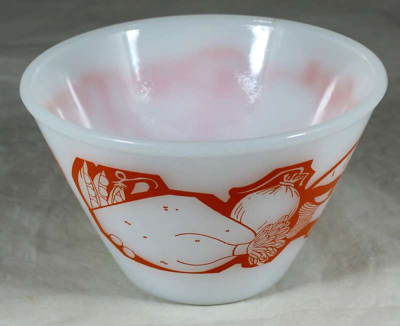 Vintage glass bowl