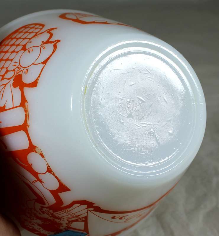 Vintage glass bowl