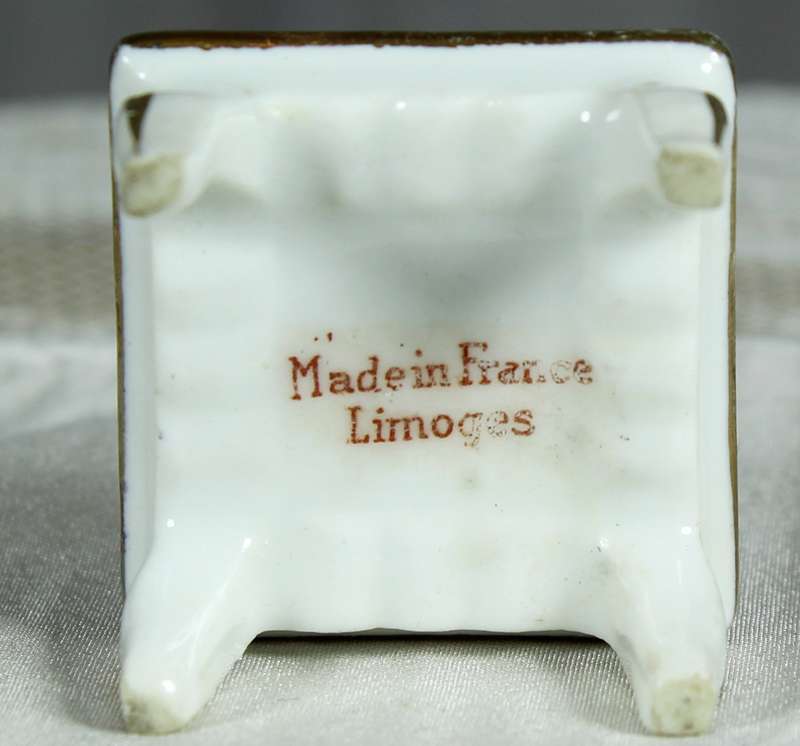 Miniature Limoges - Victorian themed side table