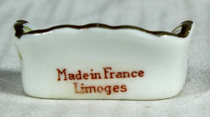 Miniature Limoges - Victorian themed couch