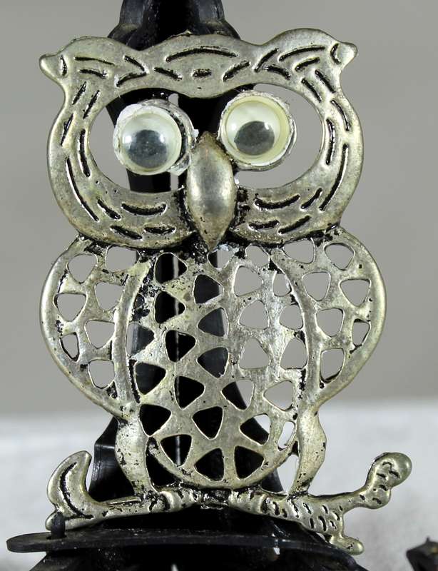 Miniature metal owl