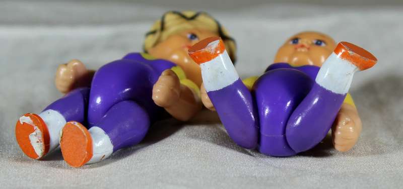 Miniature articulated babies