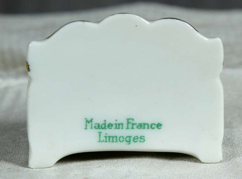 Miniature Limoges - Victorian themed dresser