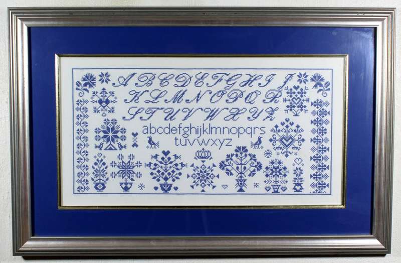 Embroidery sampler