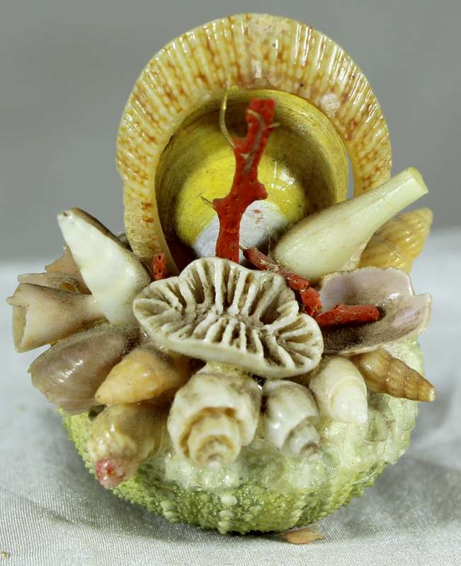 Miniature shell bouquet