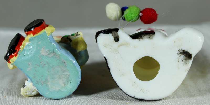 Pair of miniature clowns