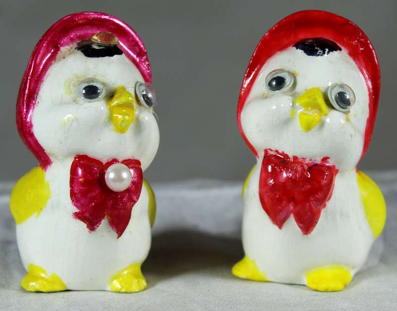 Pair of ceramic ducky's