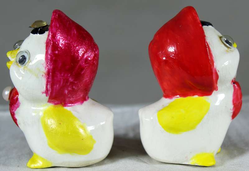Pair of ceramic ducky's