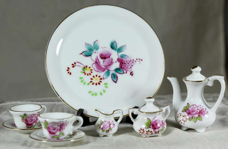 Miniature tea set - Japanese