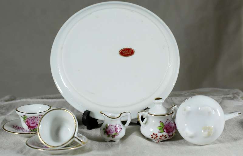 Miniature tea set - Japanese