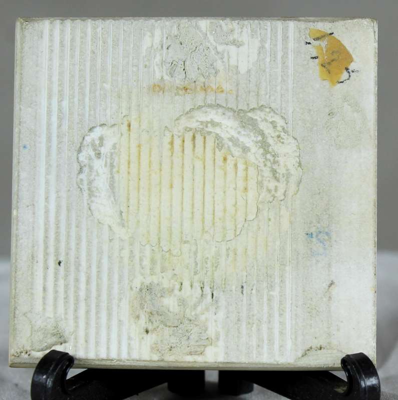 Small Dutch tile on stand