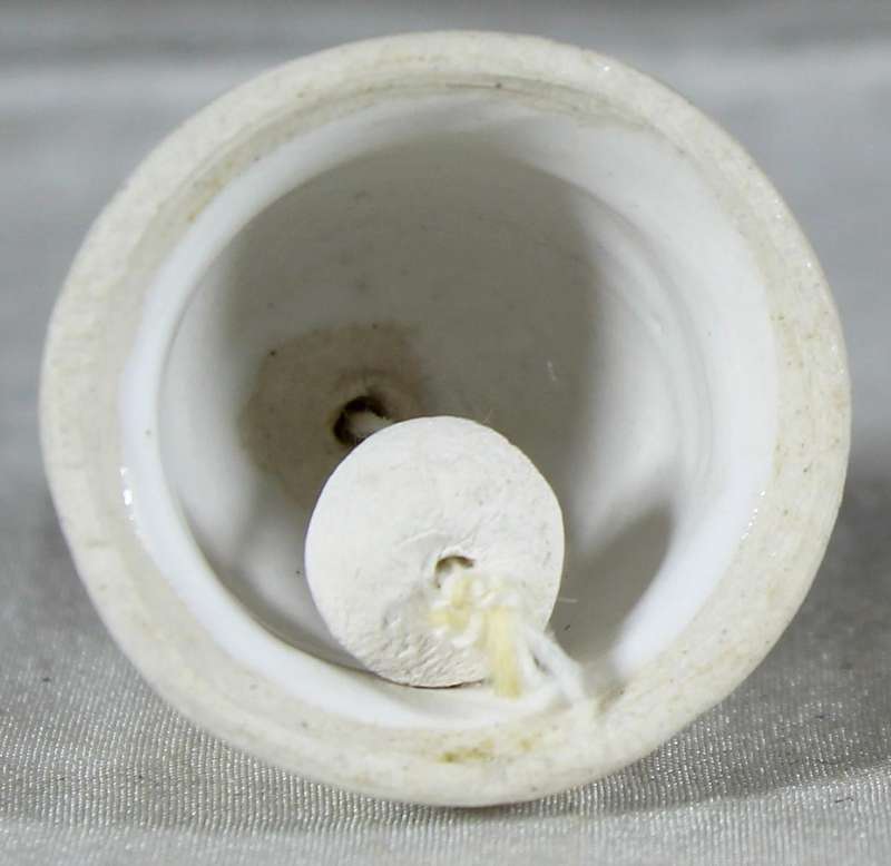 Miniature blue & white bell