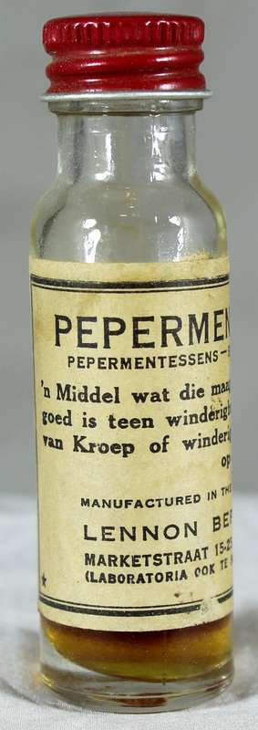 Mini medicine bottle - Peppermint Drupples (Lennon)