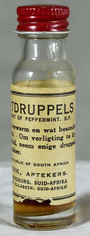 Mini medicine bottle - Peppermint Drupples (Lennon)