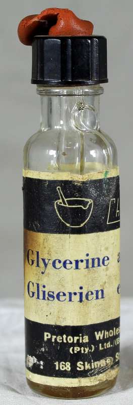 Mini medicine bottle - Glycerine & Borax