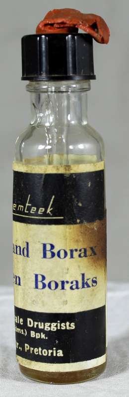Mini medicine bottle - Glycerine & Borax