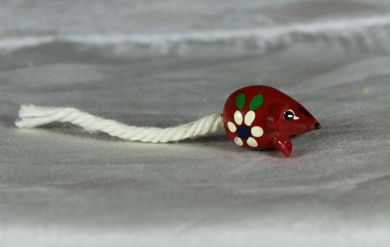 Mini miniature mouse with a long tail, by Fay