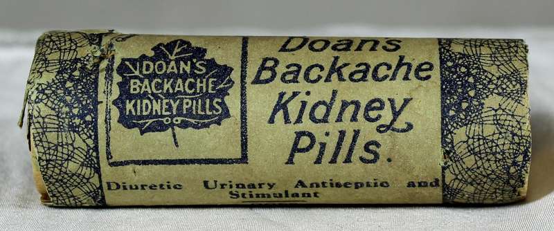 Mini medicine bottle - Doan's Backache Kidney Pills
