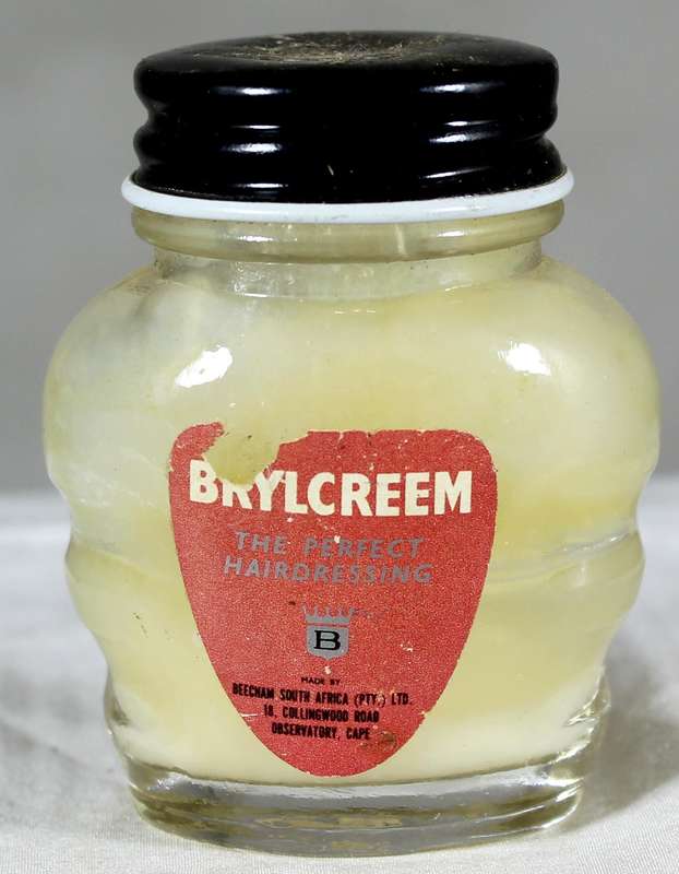 Mini medicine bottle - Vintage Brylcream