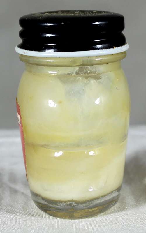 Mini medicine bottle - Vintage Brylcream