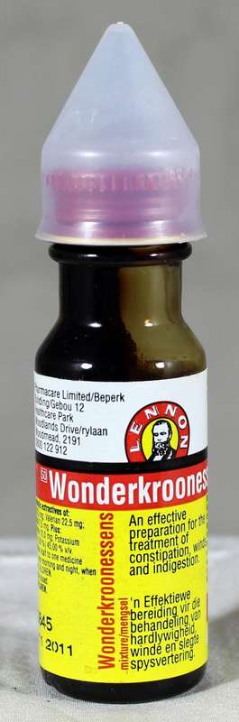 Mini medicine bottle - Lennon Wonderkroonessens