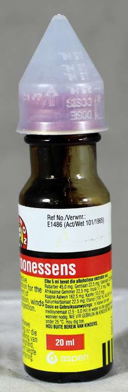 Mini medicine bottle - Lennon Wonderkroonessens