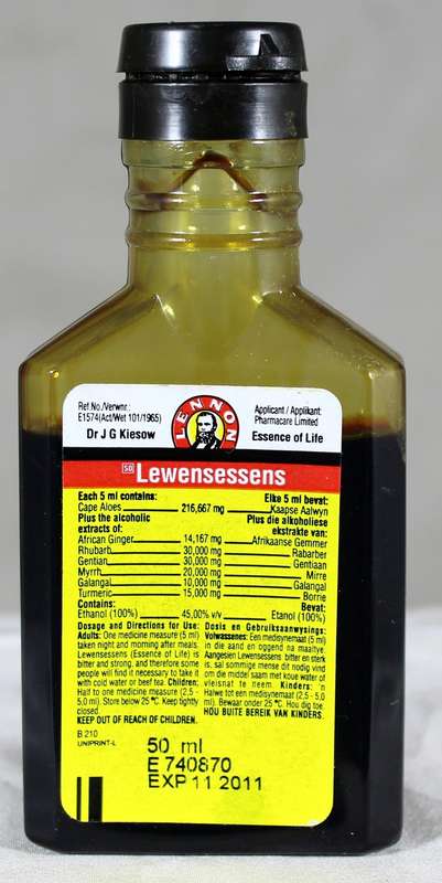 Mini medicine bottle - Lennon Lewensessence