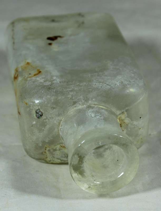 Vintage glass bottle