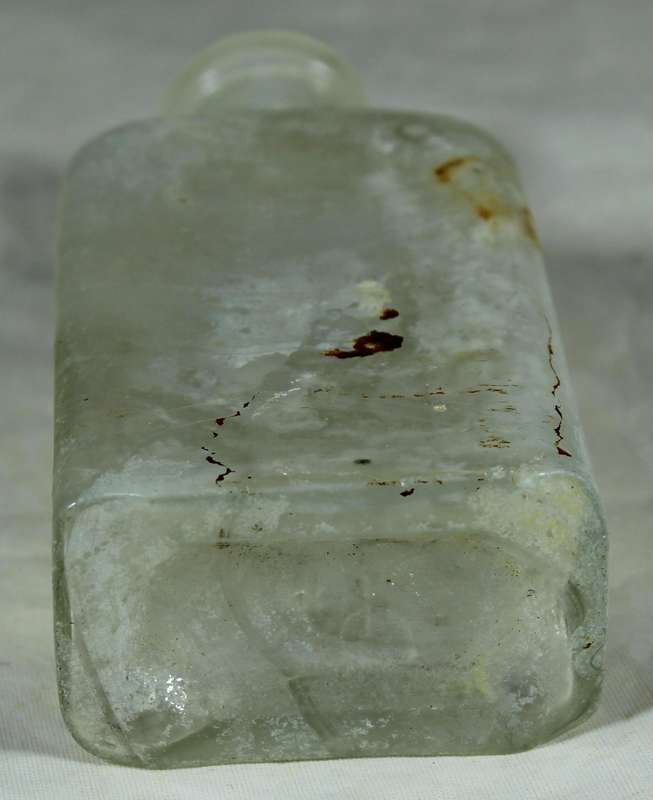 Vintage glass bottle
