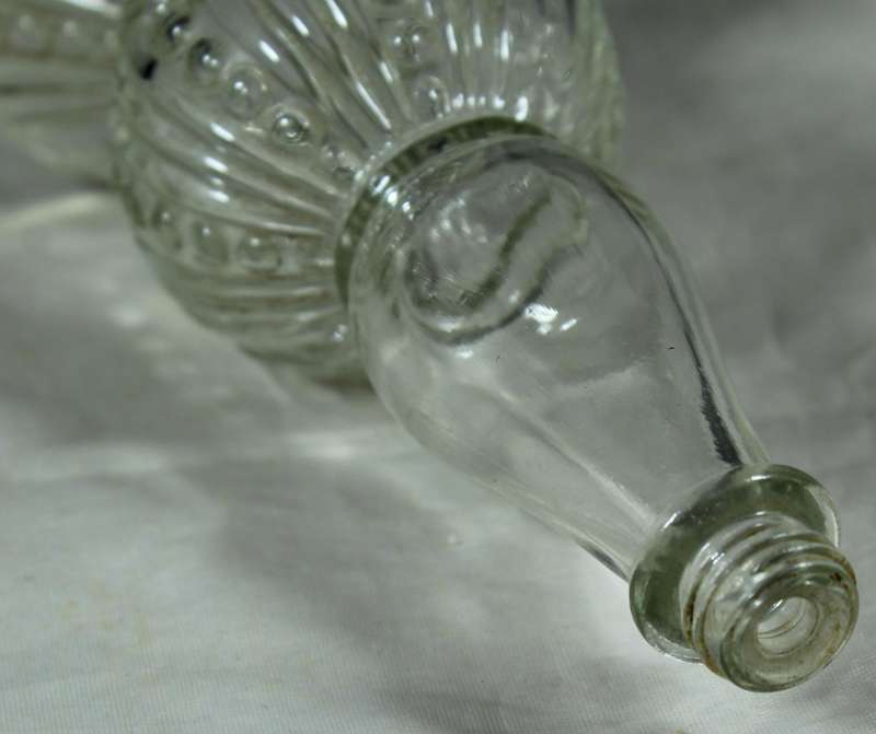 Vintage glass bottle