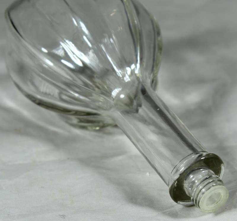 Vintage glass bottle