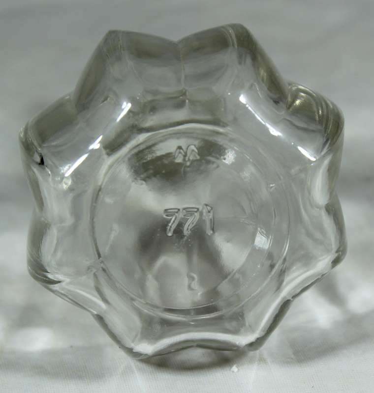 Vintage glass bottle