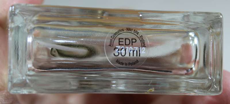 Perfume bottle - Avon Incandessence