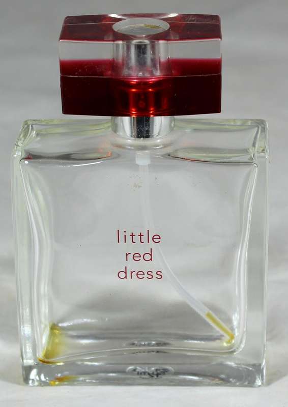 Perfume bottle - Avon little red dress