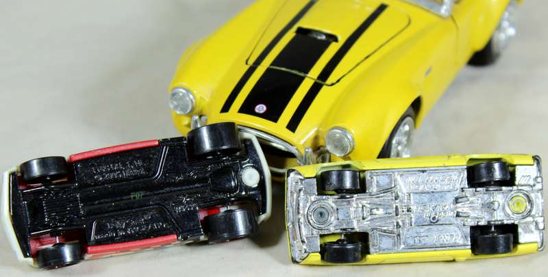 Set of twenty-one cars