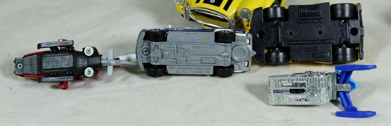 Set of twenty-one cars
