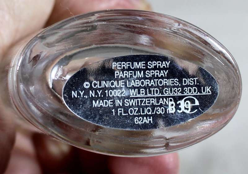 Perfume bottle - Clinique - Happy