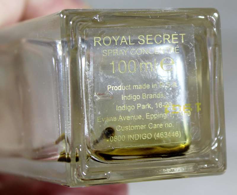 Perfume bottle - Royal secret