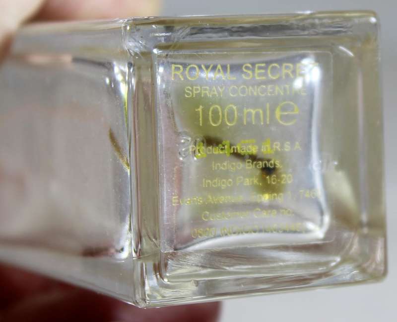 Perfume bottle - Royal secret