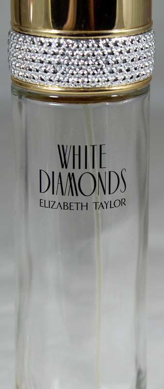Perfume bottle - Elizabeth Taylor - white diamonds