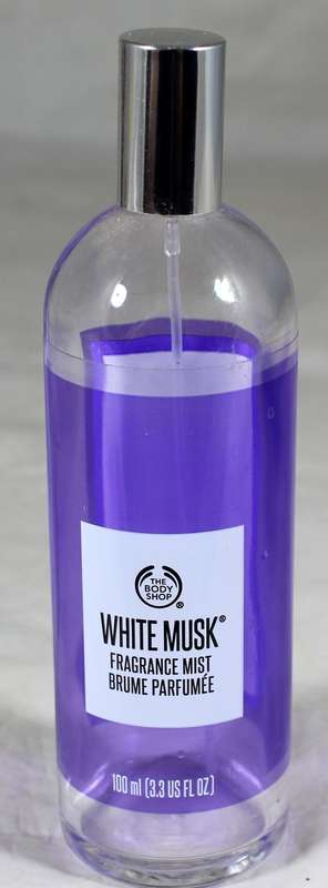 Perfume bottle - The Body Shop - white musk