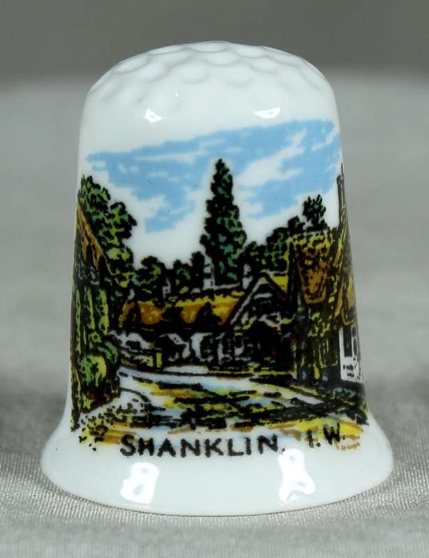 Bone China thimble - Shanklin