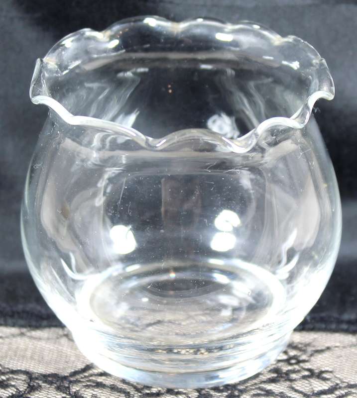 Small glass vase