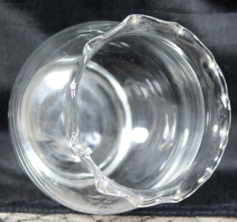 Small glass vase